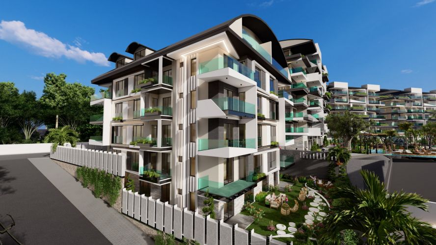 Casa Hills (Luxury Apartments for Sale in Kargicak, Alanya)