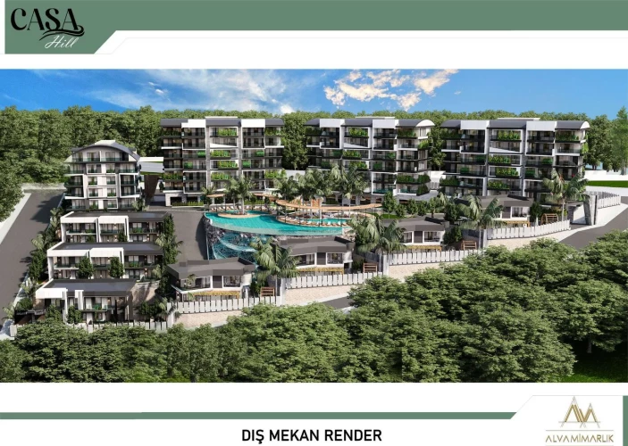 Casa Hills (Alanya Kargıcak'da Satılık Lüks Daireler)