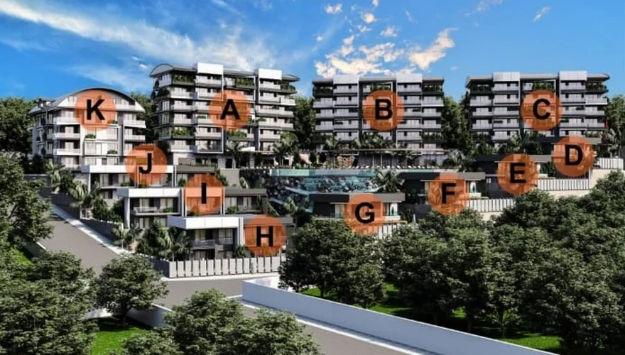 Casa Hills (Alanya Kargıcak'da Satılık Lüks Daireler)