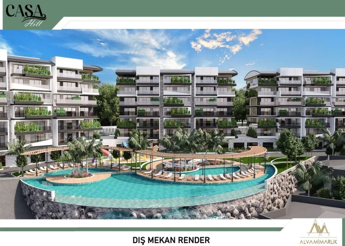 Casa Hills (Alanya Kargıcak'da Satılık Lüks Daireler)