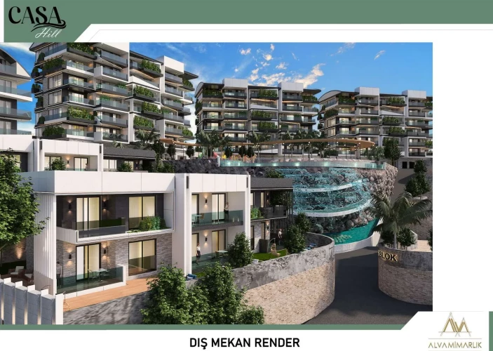 Casa Hills (Alanya Kargıcak'da Satılık Lüks Daireler)