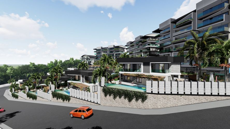 Casa Hills (Luxury Apartments for Sale in Kargicak, Alanya)