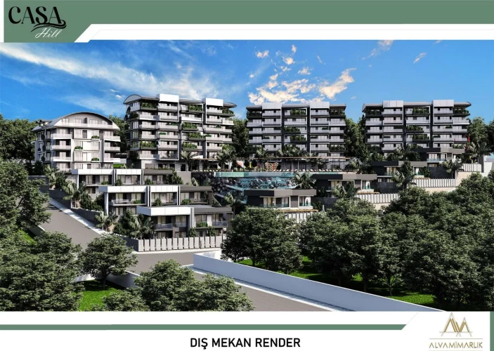 Casa Hills (Alanya Kargıcak'da Satılık Lüks Daireler)