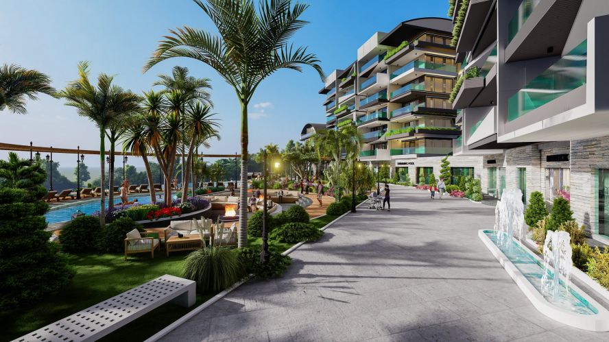 Casa Hills (Luxury Apartments for Sale in Kargicak, Alanya)