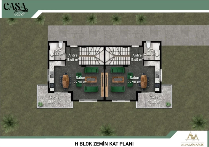Casa Hills (Alanya Kargıcak'da Satılık Lüks Daireler)