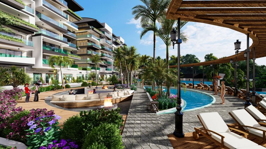 Casa Hills (Luxury Apartments for Sale in Kargicak, Alanya)