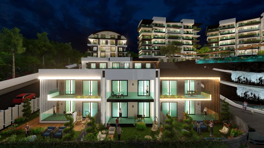 Casa Hills (Luxury Apartments for Sale in Kargicak, Alanya)