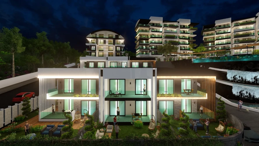 Casa Hills (Alanya Kargıcak'da Satılık Lüks Daireler)