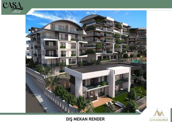 Casa Hills (Alanya Kargıcak'da Satılık Lüks Daireler)