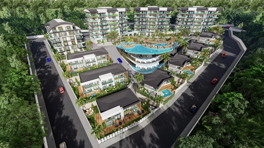 Casa Hills (Alanya Kargıcak'da Satılık Lüks Daireler)