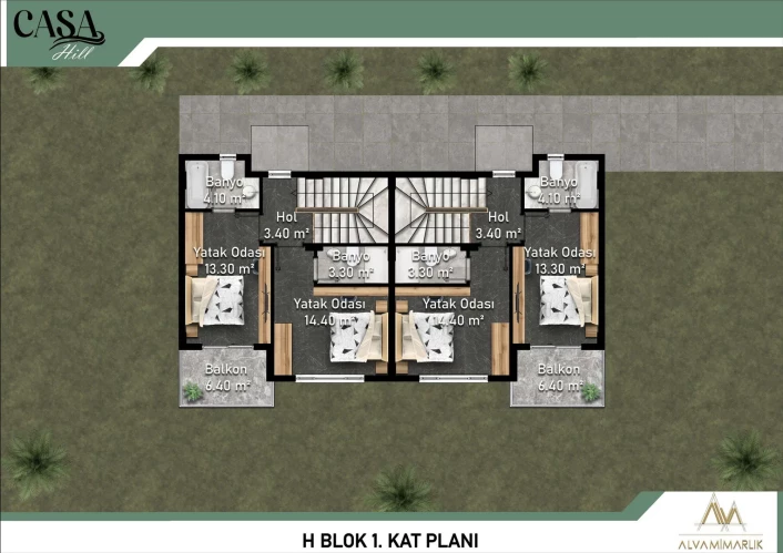 Casa Hills (Alanya Kargıcak'da Satılık Lüks Daireler)