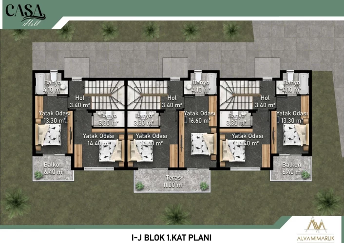 Casa Hills (Alanya Kargıcak'da Satılık Lüks Daireler)