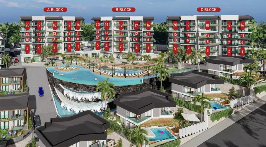 Casa Hills (Alanya Kargıcak'da Satılık Lüks Daireler)