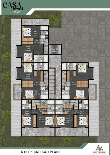 Casa Hills (Alanya Kargıcak'da Satılık Lüks Daireler)