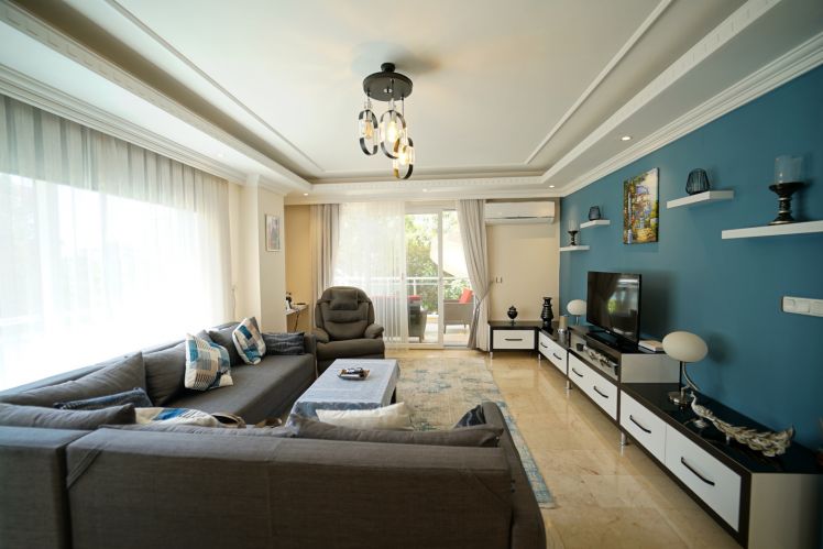 Panorama Sitesi A Blok (4+1 Flat for Sale in Alanya Center)