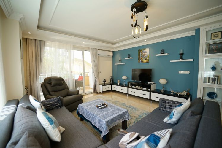Panorama Sitesi A Blok (Alanya Merkez'de 4+1 Satılık Daire)