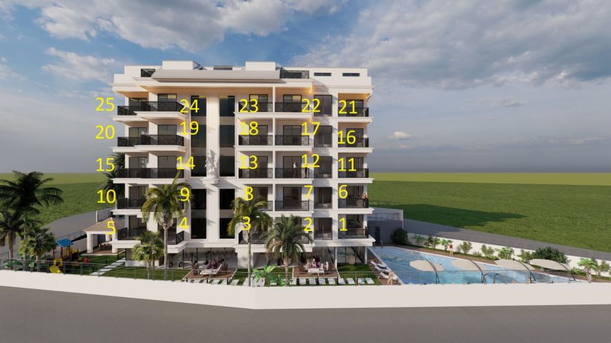 DM Residence (Avsallar'da Satılık Daireler)