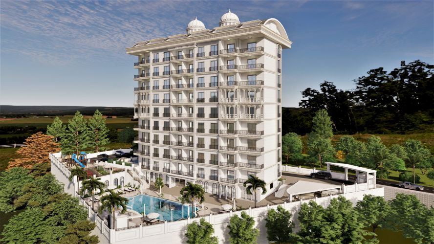 Kubbe Tower (Alanya Avsallar'da Satılık Lüks Daireler)