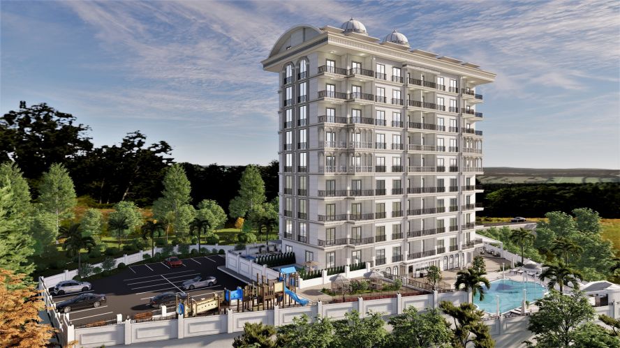 Kubbe Tower (Alanya Avsallar'da Satılık Lüks Daireler)