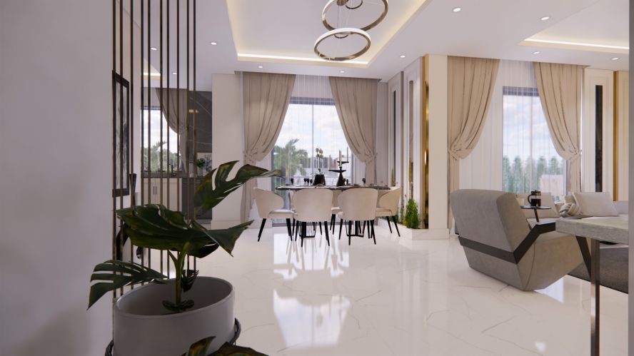 Kubbe Tower (Luxury Apartments for Sale in Alanya Avsallar)