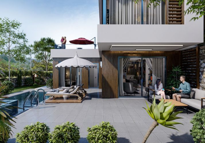 Rumi Villa (Alanya İncekum'da Satılık Villalar)