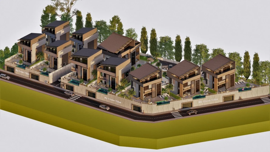 My Cruise Villas (Alanya Bektaş Satılık Villalar)