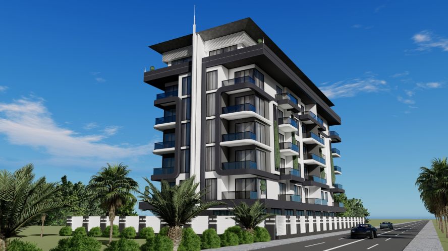 Casa Del Sol Residence (Apartments for Sale in Mahmutlar, Alanya)