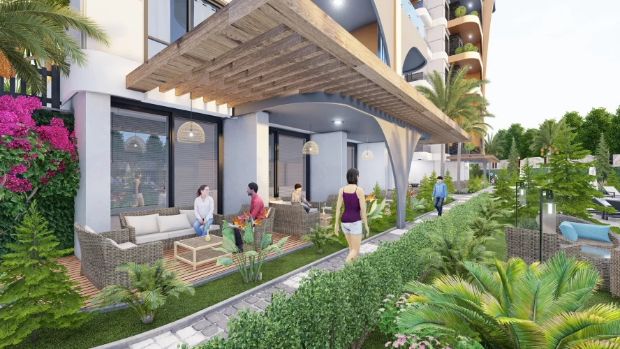 Loft Garden 4 (Gazipaşa'da Satılık Projeden Daireler)