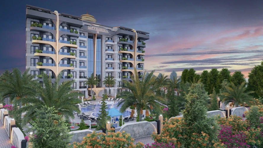 Loft Garden 4 (Gazipaşa'da Satılık Projeden Daireler)
