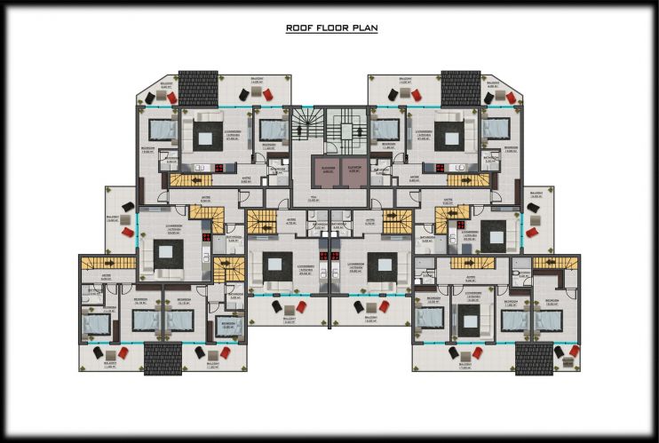 Loft Garden 4 (Flats from Project for Sale in Gazipaşa)