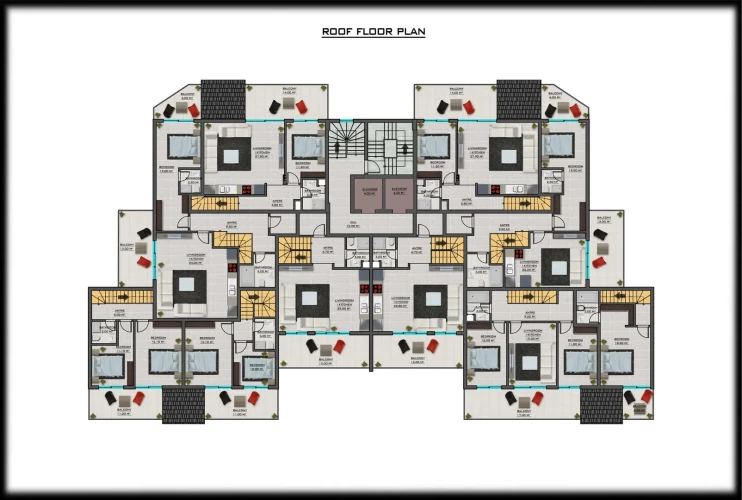 Loft Garden 4 (Gazipaşa'da Satılık Projeden Daireler)