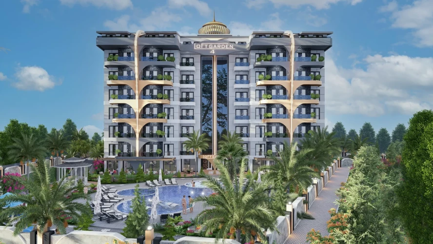 Loft Garden 4 (Gazipaşa'da Satılık Projeden Daireler)