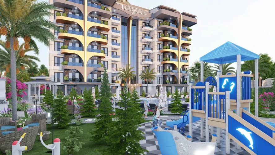 Loft Garden 4 (Gazipaşa'da Satılık Projeden Daireler)