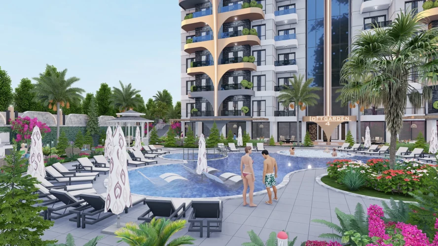 Loft Garden 4 (Gazipaşa'da Satılık Projeden Daireler)