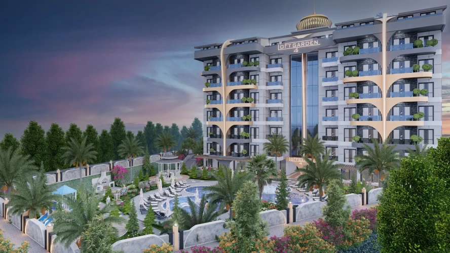 Loft Garden 4 (Gazipaşa'da Satılık Projeden Daireler)