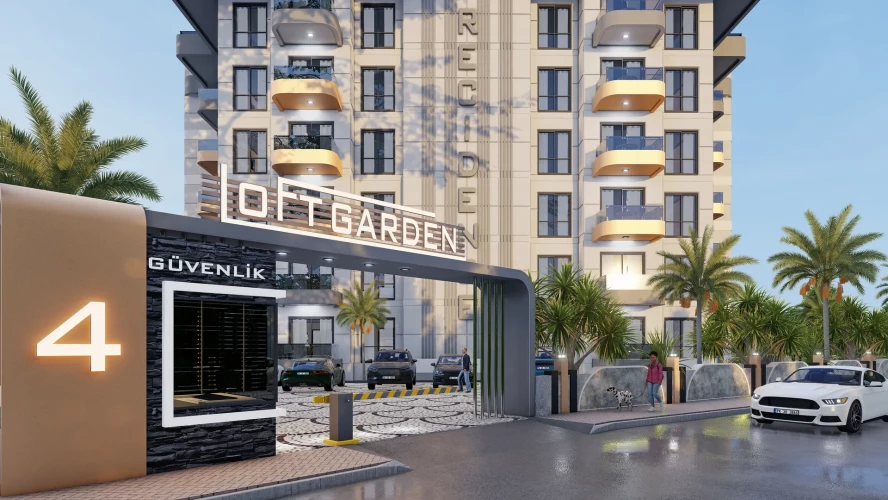 Loft Garden 4 (Gazipaşa'da Satılık Projeden Daireler)