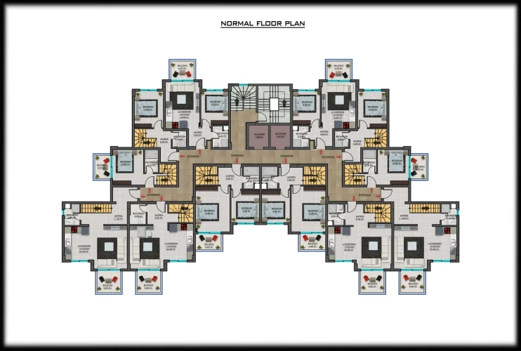 Loft Garden 4 (Gazipaşa'da Satılık Projeden Daireler)