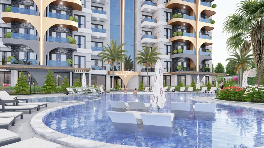 Loft Garden 4 (Gazipaşa'da Satılık Projeden Daireler)