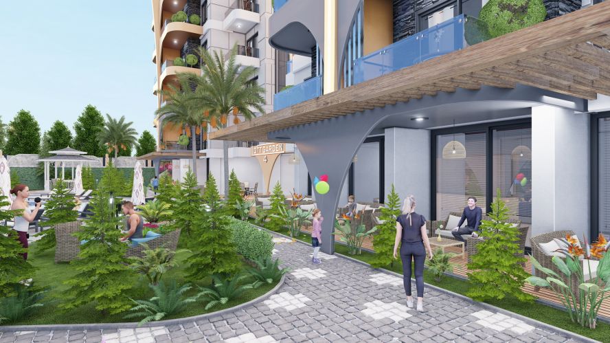 Loft Garden 4 (Flats from Project for Sale in Gazipaşa)