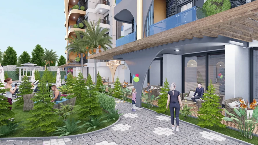 Loft Garden 4 (Gazipaşa'da Satılık Projeden Daireler)