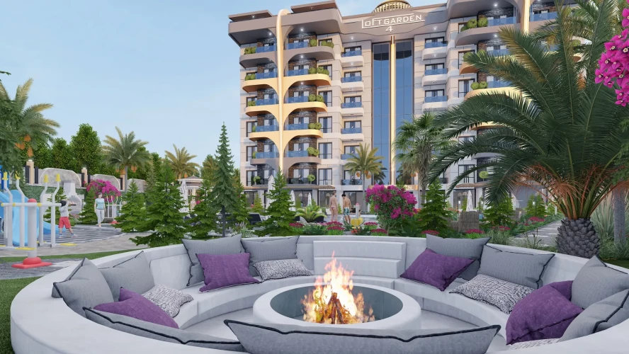 Loft Garden 4 (Gazipaşa'da Satılık Projeden Daireler)