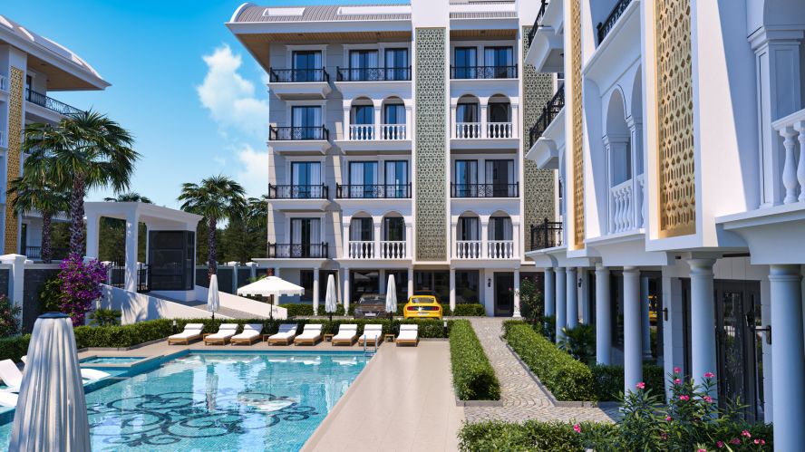 Özsoy Residence (Comfortable Apartments for Sale in Oba, Alanya)