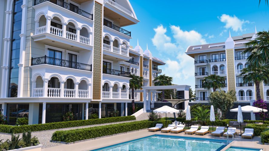 Özsoy Residence (Alanya Oba'da Satılık Konforlu Daireler)