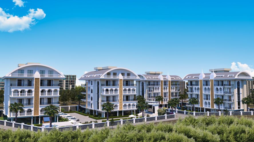 Özsoy Residence (Alanya Oba'da Satılık Konforlu Daireler)