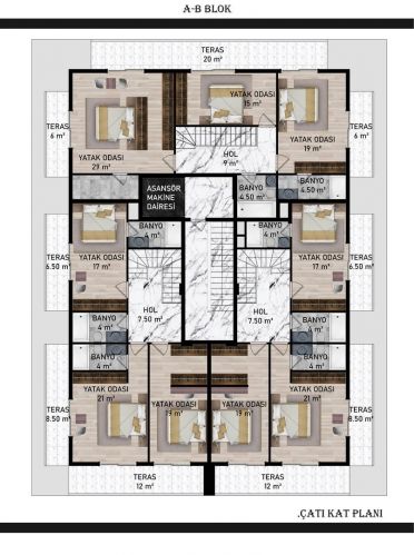 Özsoy Residence (Comfortable Apartments for Sale in Oba, Alanya)