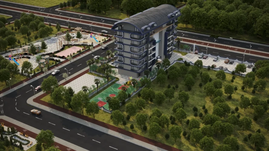 Sea Way (Gazipaşa'da Satılık Lüks Daireler)