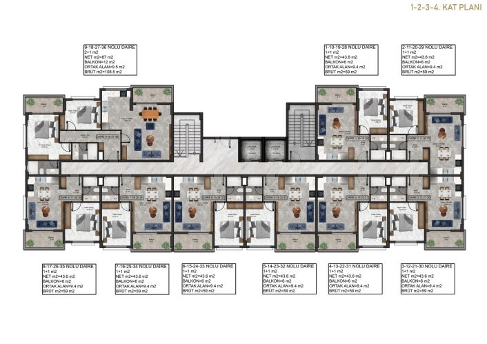 Sea Way (Luxury Apartments for Sale in Gazipasa)