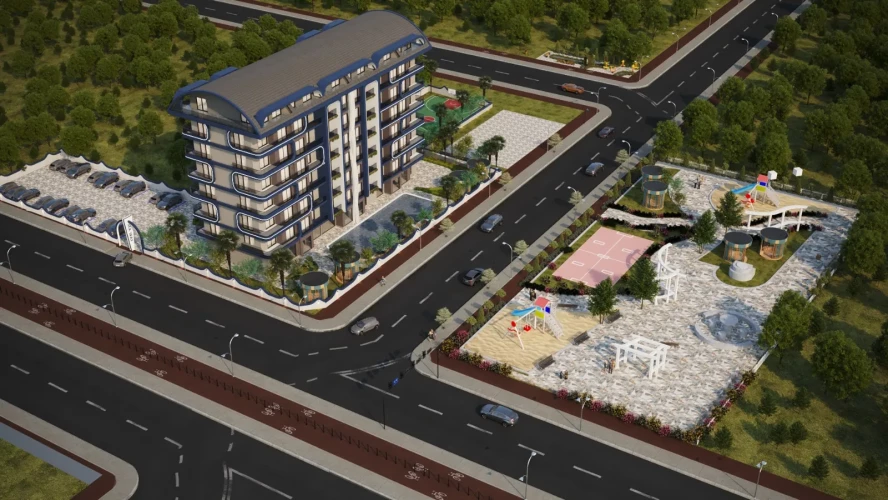 Sea Way (Gazipaşa'da Satılık Lüks Daireler)