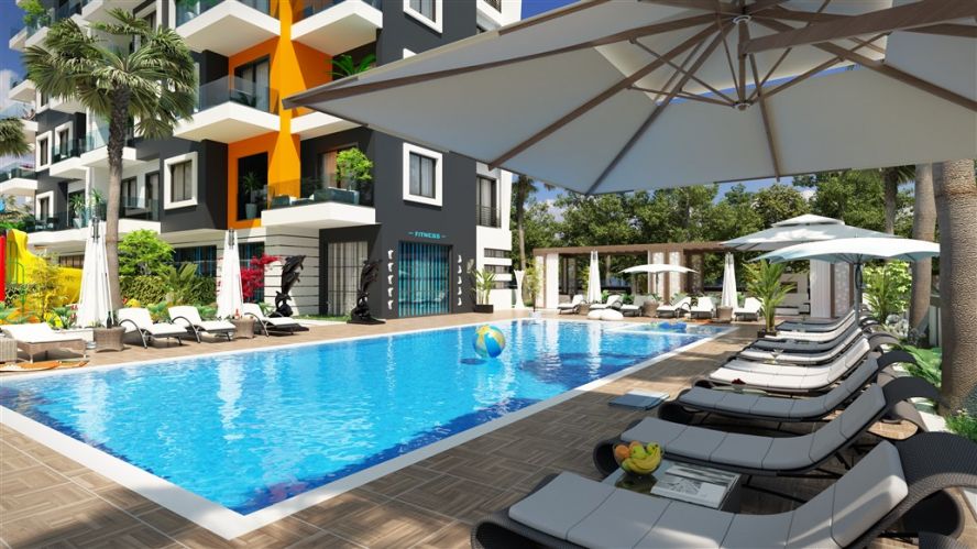 Lotus Residence (Luxuswohnungen zum Verkauf in Alanya Avsallar)