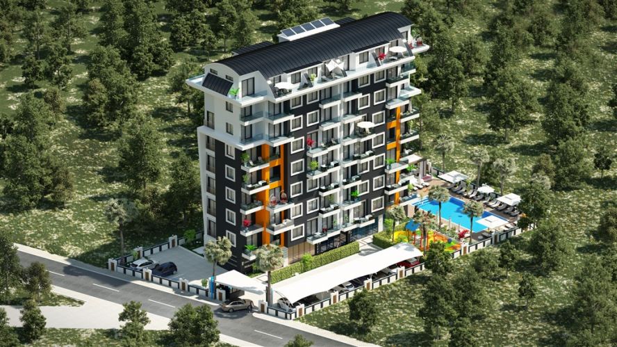 Lotus Residence (Luxury Apartments for Sale in Alanya Avsallar)